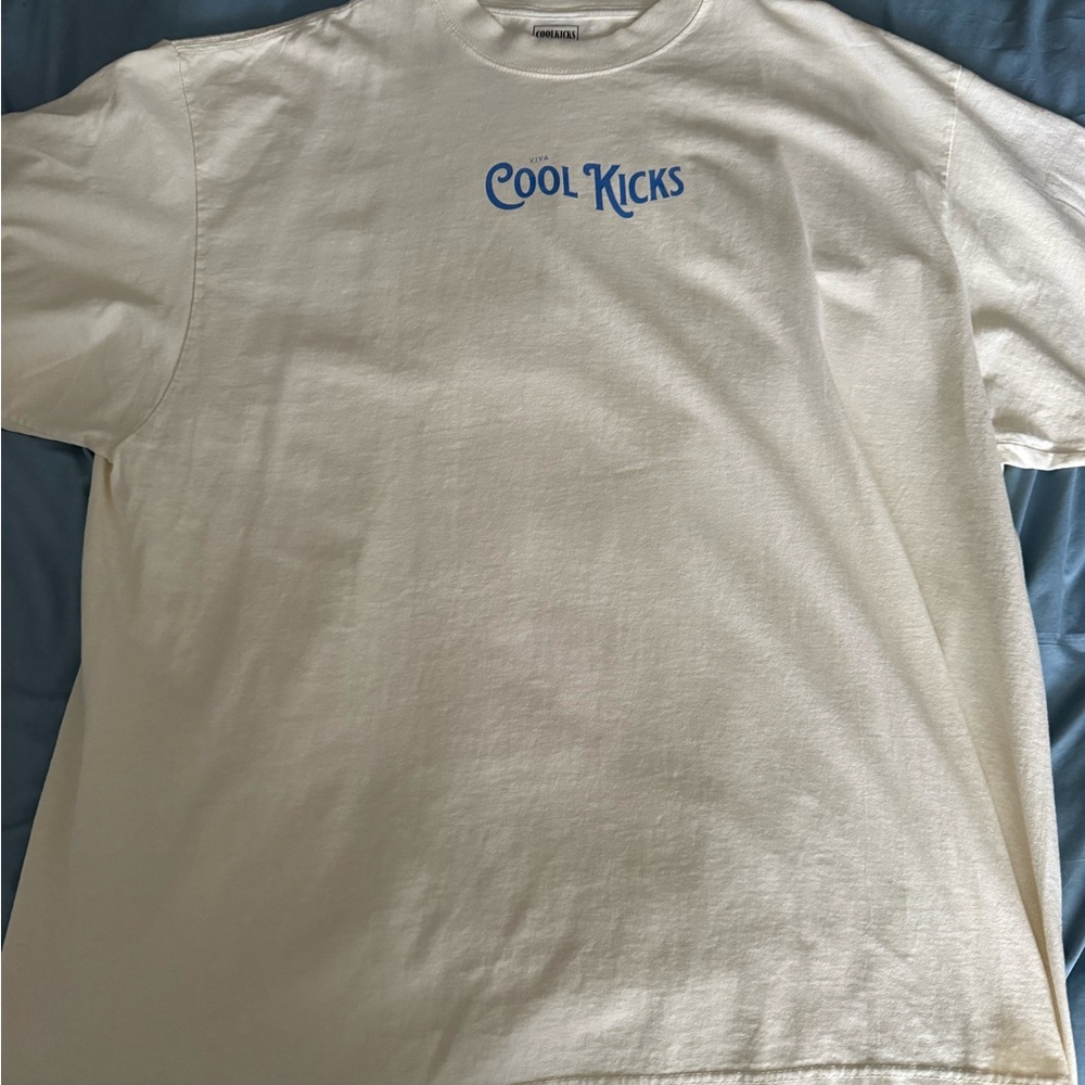 Cool Kicks Cream T-Shirt